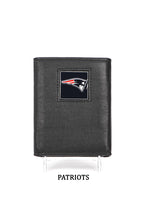 Patriots NFL Leather Tri-Fold Wallet