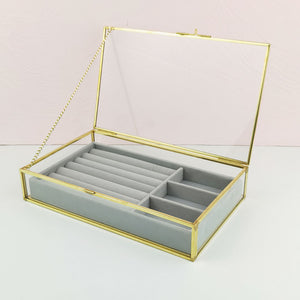 Gold Organizing Jewelry Box