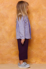 Washed Eggplant Button Front Closure Washed Textured Woven Jacket