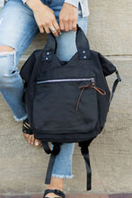 Black Everyday Backpack Tote