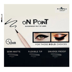 Black It On Point Waterproof Eyeliner/2 Pcs