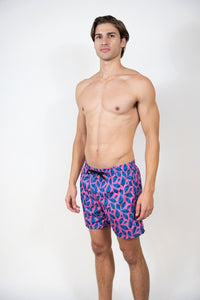 Mens Printed Swim Shorts