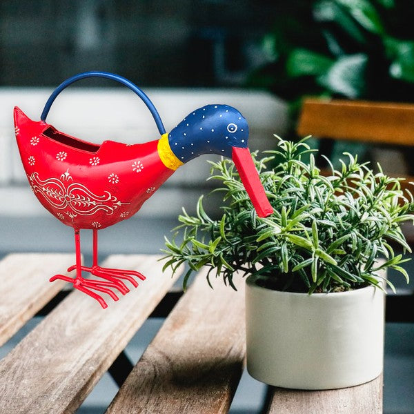 Red Bandana Duck Plant Pals Watering Can