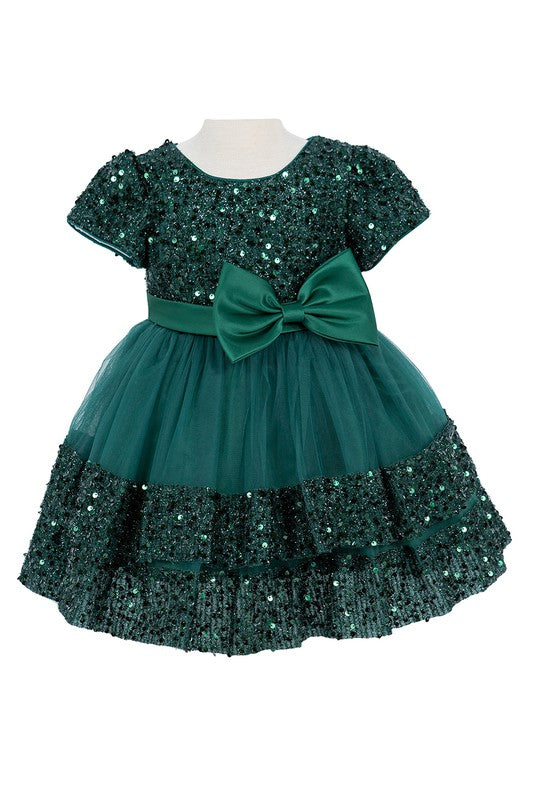 Hunter Green Baby Dress – Aquarius Brand