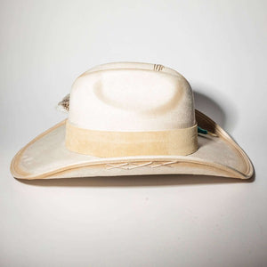 Ivory Feather Cowgirl Hat