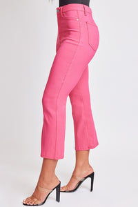 Frcor-Fiery Coral Junior Hyperstretch Cropped Kick Flare Pants