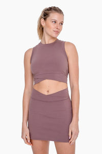 Deep Taupe Venice Crossover Active Top