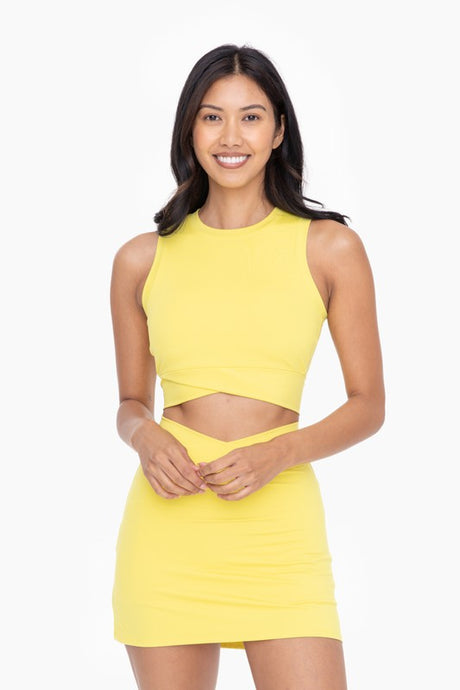 Yellow Venice Crossover Active Top
