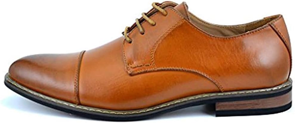 Light Brown Men Dress Shoes – Aquarius Brand