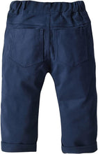 Navy Blue Toddler Baby Boy Pull On Cargo Pants Overall Chino Trousers Athletic Jogger Sweatpants