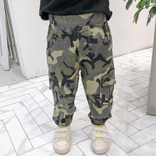 Green Toddler Baby Boy Pull On Cargo Pants Overall Chino Trousers Athletic Jogger Sweatpants
