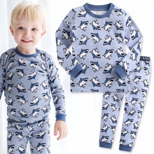 Blue King Shark Pajama Set