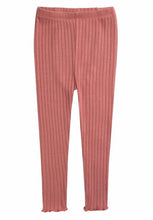 Pink Shirring Dusty Pink Long Sleeve Pajamas Set