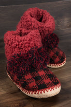 Red Buffalo Plaid Slippers