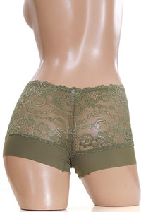 Assorted Lace Boxer Panties