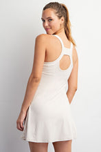 White Tennis Romper Dress