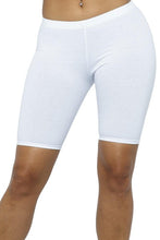 Solid Biker Shorts