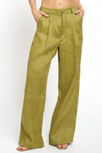 Olive Linen Pleat Plants