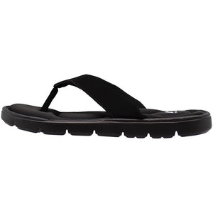 Mens Memory Foam Sandal Black