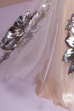 Champagne/Silver Rome Jersey Mermaid Long Dress
