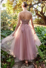 Blush Butterfly Garden Tea Gown