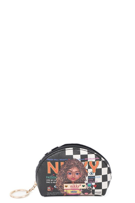 Sasha The Cutie Half Moon Coin Purse