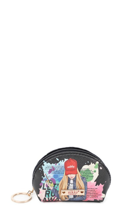 Kimberly Falls In Love Half Moon Coin Purse