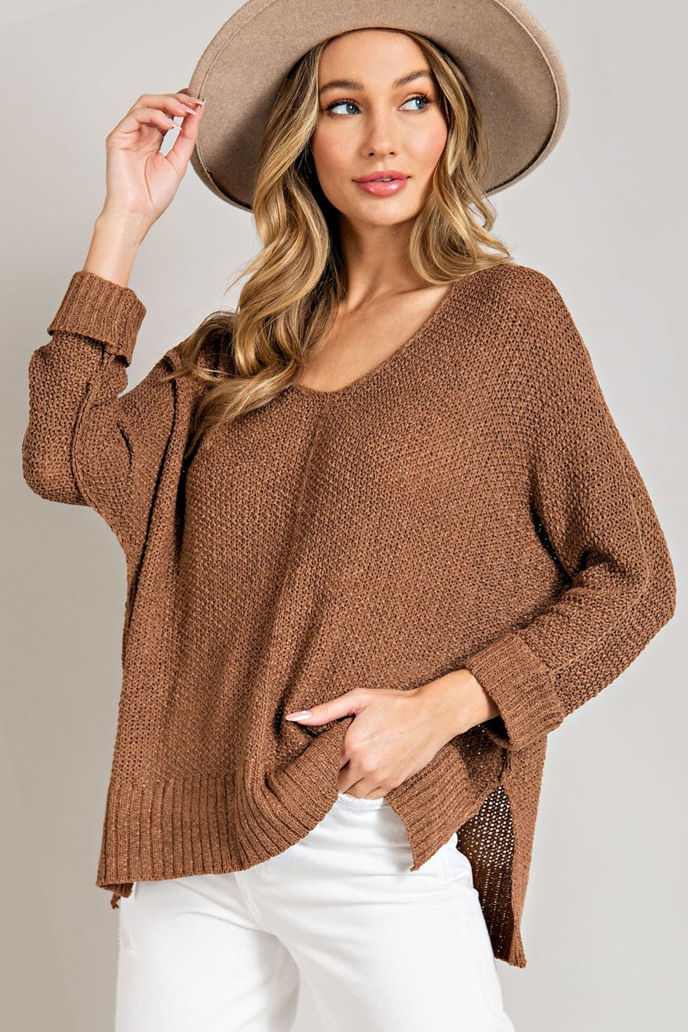 Coco Crew Neck Knit Sweater