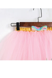 Pink Tutu Pettiskirt with Headband