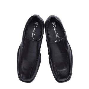 Black Men Dress Shoe Casual Slip On Loafer