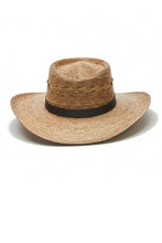 Brown Men's Western Straw Hat
