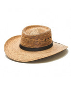 Brown Men's Western Straw Hat