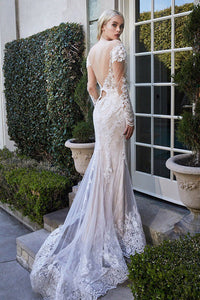 Off White Nude Giselle Wedding Gown