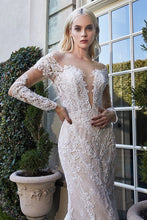 Off White Nude Giselle Wedding Gown