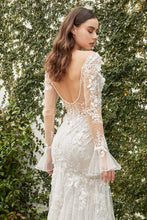 Off White Nude Giselle Wedding Gown