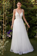 Off White Layered Tulle Bridal Gown