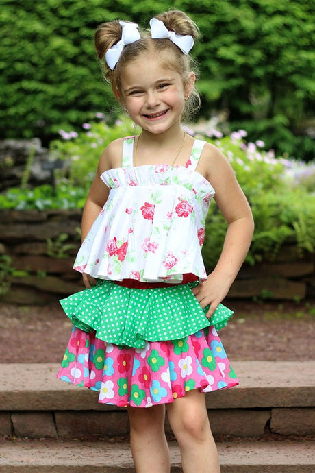 Erin Rose-1 Toddlers & Girls 2 pcs Skirt Set