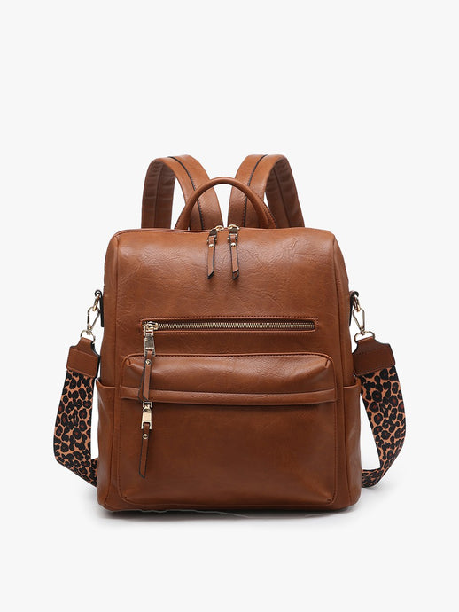 Brown Amelia Backpack
