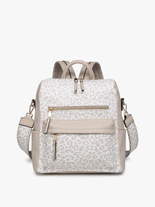 Cheetah-Beige Amelia Backpack