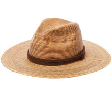 Toast Stiff Body Palm Leaf Outdoor Hat