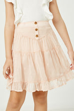 Blush Girls Embroidered Chiffon Skirt