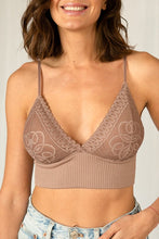 Lace Ribbed Bralette