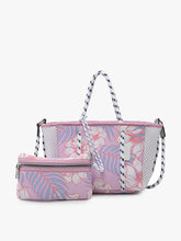 Tropical Lavender Coralia Neoprene Crossbody