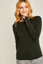 Black Fine Yarn Sweater Top