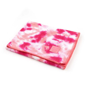 Fuchsia/Pink C.C Baby Tie Dye Blanket