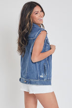 Medium Light Junior Boyfriend Denim Vest