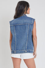 Medium Light Junior Boyfriend Denim Vest