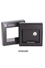 Steelers Bi-Fold Wallet Packaged In Gift Box