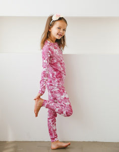 Cherry Pink Prism Cherry Pink Long Sleeve Pjs