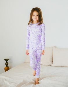 Prism Milk Purple Long Sleeve Pjs